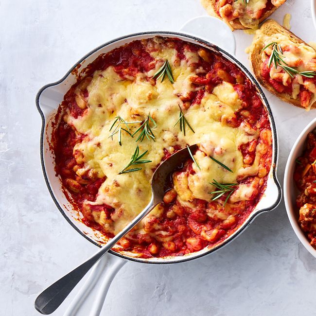 Italian Passata Baked Beans